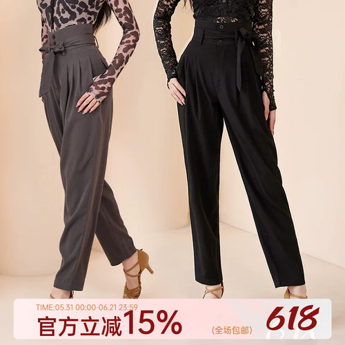 拉丁裤女裤专用练功裤