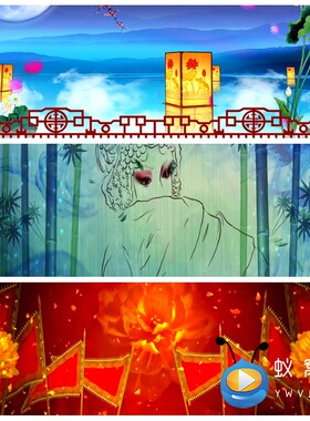 S5580《谁说女子不如男》歌曲MV 晚会演出LED大屏背景视频素材