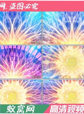 S777 大型 少儿舞蹈《五彩梦》 舞台晚会LED大屏背景高清视频素材