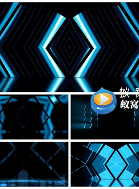 S7208  SHarK_Rapeter 洗牌 动感炫酷 晚会节目演出背景视频素材