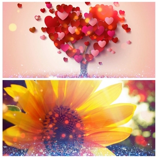 歌曲 感恩爱心伴奏 舞蹈舞台LED背景大屏视频素材 相信爱 S3735