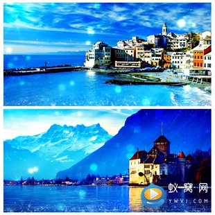 S5589《水边的阿狄丽娜》乐器演奏 节目 LED大屏背景视频素材