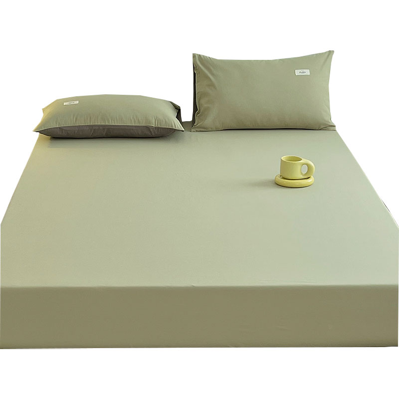 水洗棉床笠单件全棉100床罩防尘罩床单款床垫保护罩床套春秋