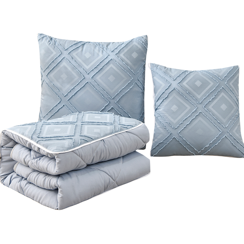 多功能抱枕被子两用汽车载办公室午睡枕头靠枕垫折叠空调被二合一