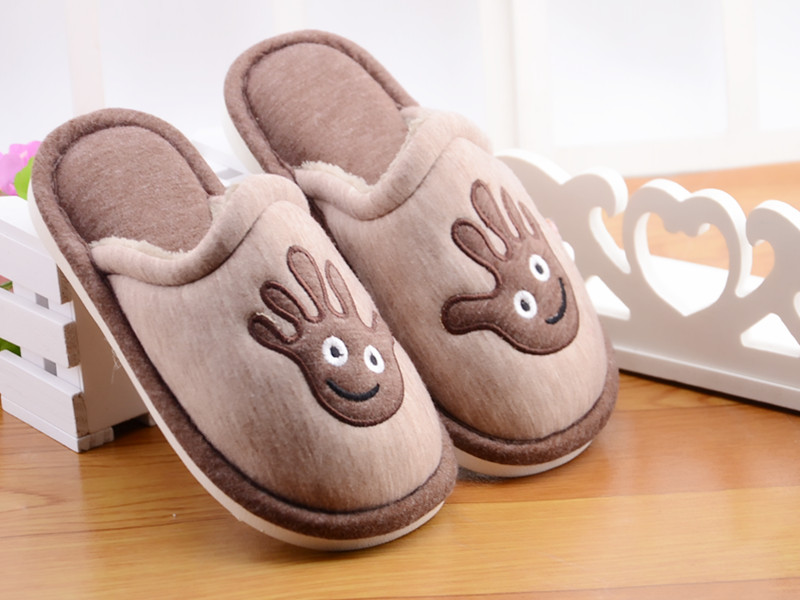 Chaussons enfants en suède - semelle caoutchouc Wear - Ref 1031161 Image 4