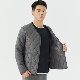 保暖棉衣男短款 轻薄内穿小棉袄防寒打底羽绒棉内胆中青年内搭棉服