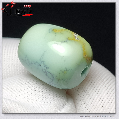 特色天然原矿无优化高瓷绿松石