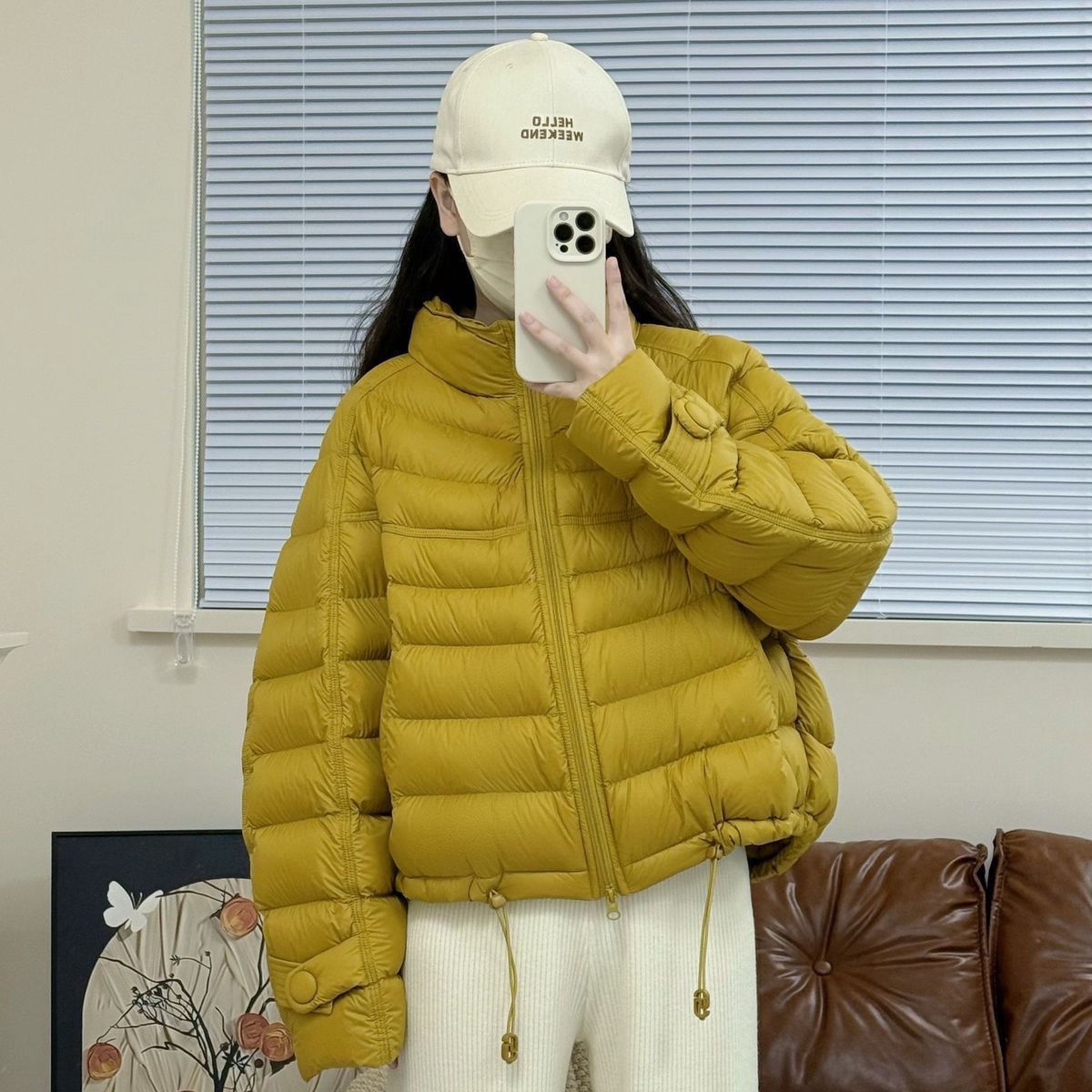 爆款小个子轻薄羽绒棉服