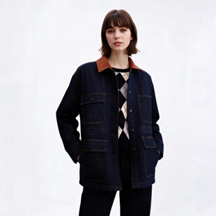 【奢定SHX】2026年春季新款巴恩风复古短外套女时尚简约干练上衣