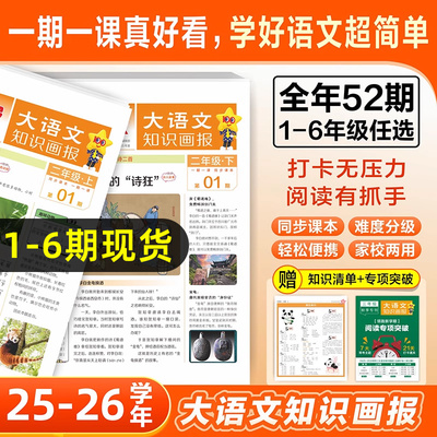 2025秋大语文知识画报少年报纸