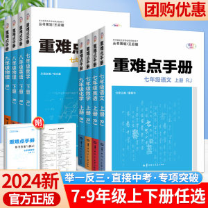 重难点手册初中789年级专项训练