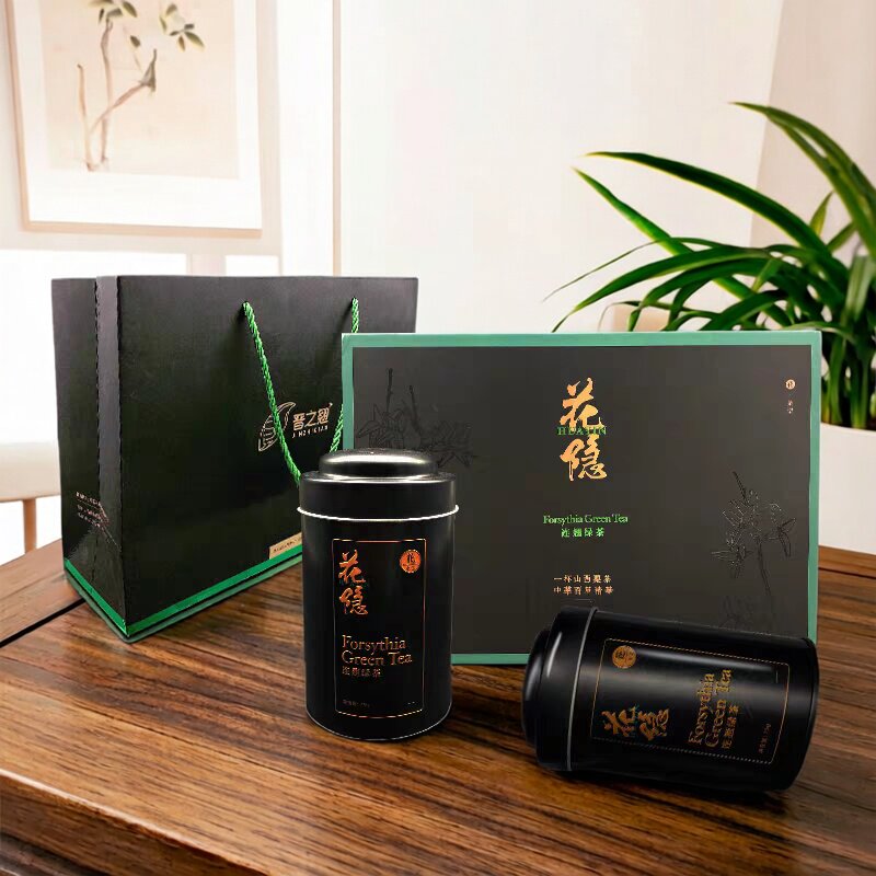 山西晋城陵川晋之翘连翘茶花隐连翘春茶纯新连翘叶清香下火非花茶
