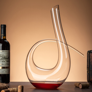醒酒器红酒家用轻奢水晶玻璃葡萄酒分酒器高端欧式洋酒分酒壶商用