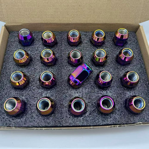 汽车轮胎螺母螺丝帽改装轮毂螺帽