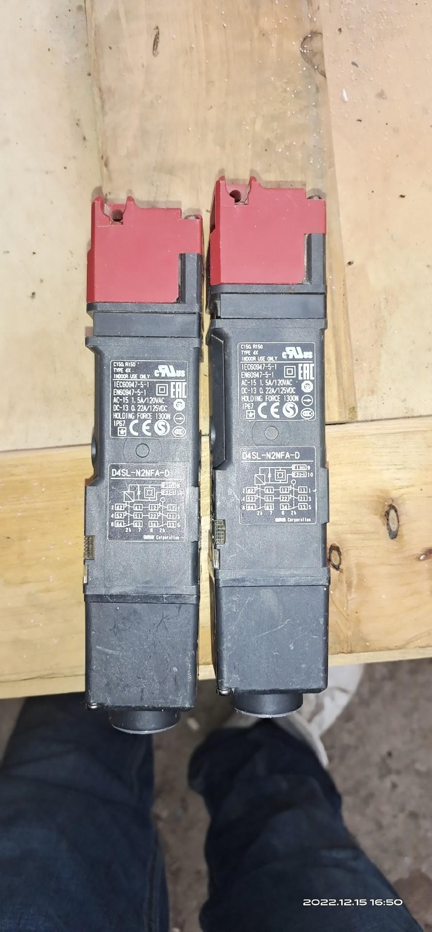 欧姆龙D4SL-N2NFA-D 电磁机械安全门锁 ,全新机,