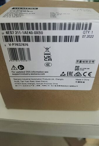 SIEMENS/西门子中央处理器模组6ES7211-1AE4