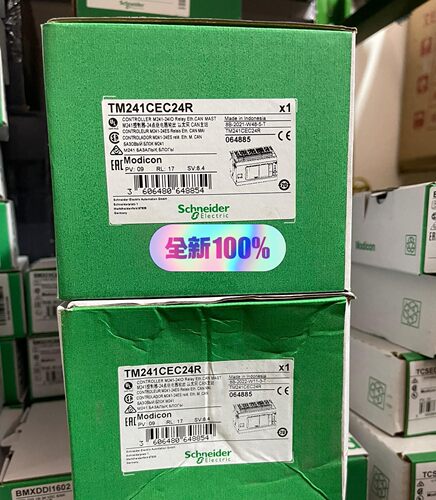 tm241cec24r，保内全新，Schneider Ele