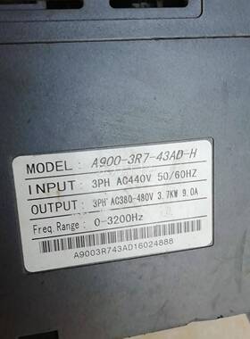 议价酷马频器拆机变A90拆0-3R7-3A4D-H机的3.7KW