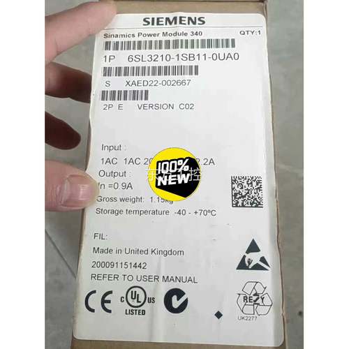 议价6L3S21西0-1B11-0SUA0门子S120变频器 全