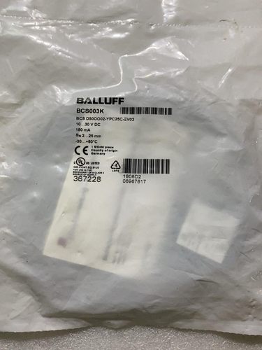 BALLUFF/巴鲁夫巴鲁夫BCS003K电容式传感器BCS
