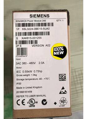 议价6SL232-0BE15-5UA0西门子全G新1204功率模