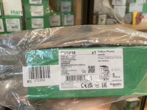 施耐德原装进口全新质保一年GV3P18