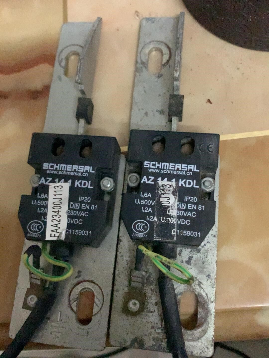 电梯配件 施迈赛电锁装备 有2个一对 用到合适拿走