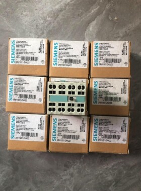 原装进口西门子接触器辅助触头3RH1921-2HA22 2开