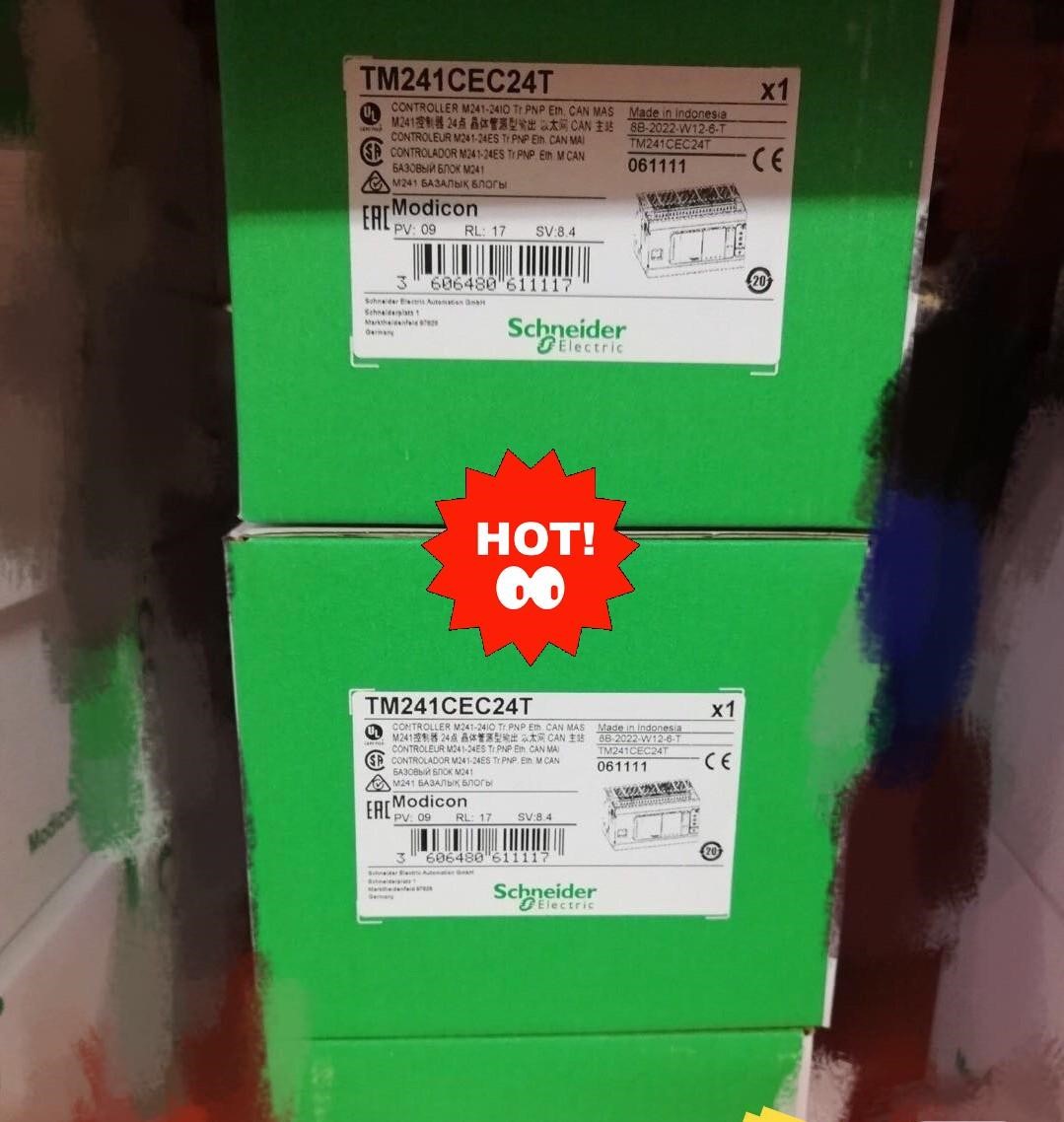 施耐德TM241CE24T/ TM241CEC24T全新原装