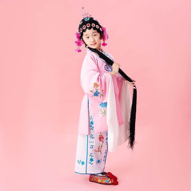 戏曲线帘子京剧戏剧青衣花旦包头头饰假发古装假发线帘子儿童假发,童装/婴儿装/亲子装,儿童演出服,淘宝优惠券,粉丝福利购,淘宝优惠卷