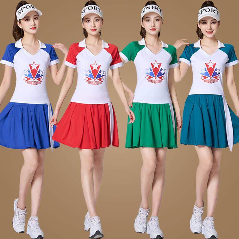 杨丽萍广场舞蹈服装运动套装短裙女健身操跳舞衣演出服春夏季新款,运动/瑜伽/健身/球迷用品,广场舞套装,淘宝优惠券,粉丝福利购,淘宝优惠卷