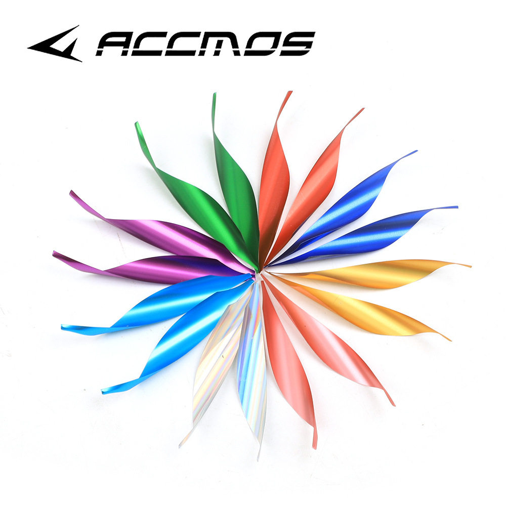 ACCMOS弓箭螺旋羽户外射击运动竞技比赛用旋羽反曲弓复合弓旋羽