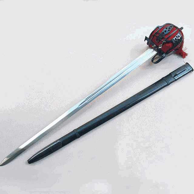 COLDSTEEL美国冷钢-88SB苏格兰手笼剑欧式长剑工艺收藏品未开刃
