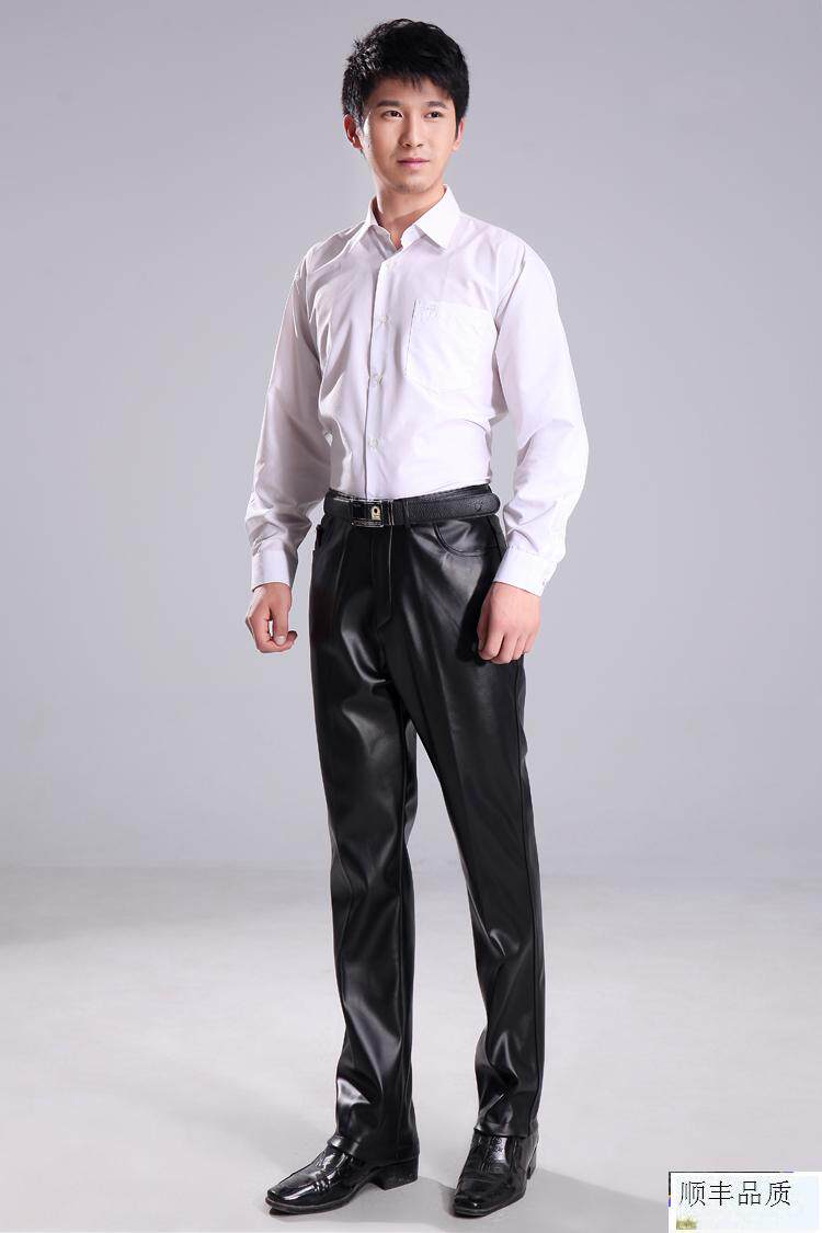 Pantalon cuir homme en vrac pour automne - Ref 1488129 Image 4