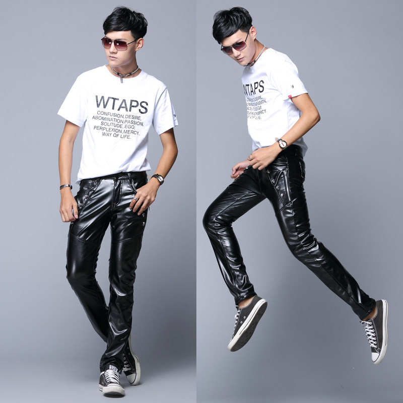 Pantalon cuir homme - Ref 1489417 Image 1