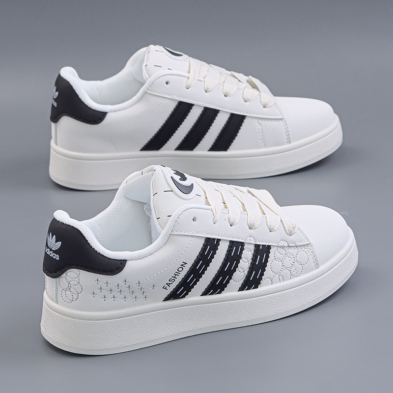 休闲运动情侣款2025春秋年新款帆布鞋男低帮韩版百搭学生透气小白