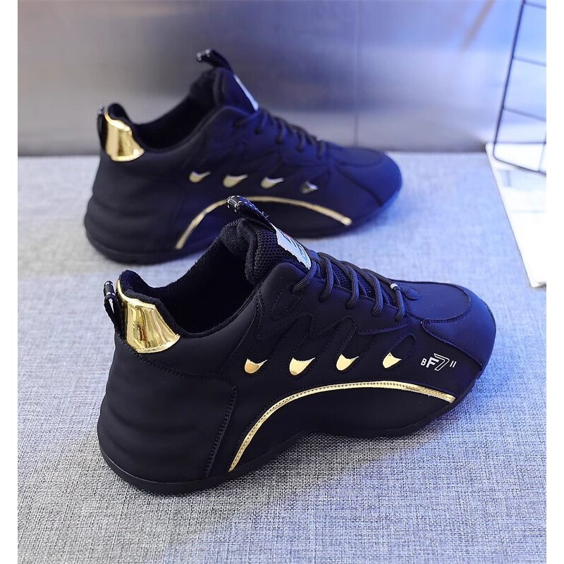 休闲运动真皮防水防滑软底男鞋2025春秋冬季新款皮蓬潮鞋百搭男女