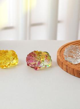 乔迁礼品招财开业客厅琉璃吉祥物