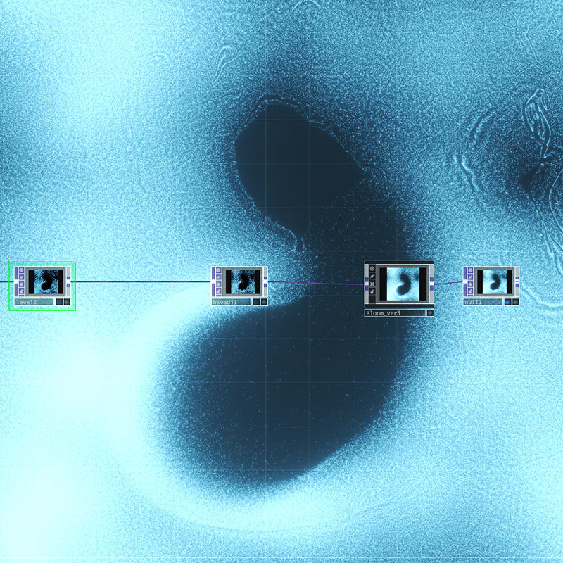 TouchDesigner源文件 流体交互，鼠标等互动方式，可调节各类参数图片