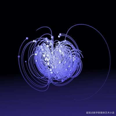 TouchDesigner源文件 粒子插件AttractorsDesigner数字新媒体艺术