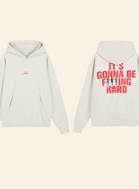 金珍妮Jennie官网新周边 Like Statement秋冬连帽衫卫衣宽松男女