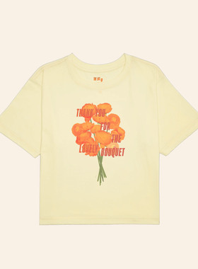 Taylors Swif霉霉 Lovely Bouquet新专辑周边短袖T恤夏季宽松男女