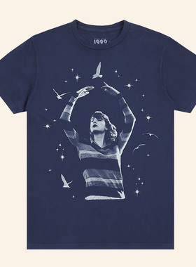 霉霉TaylorSwift 官网 泰勒1989 (泰勒版) 海鸥图案短袖T恤夏季