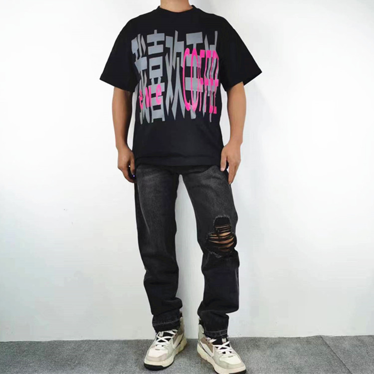 破直筒Cleanfit宽松休闲长牛仔裤