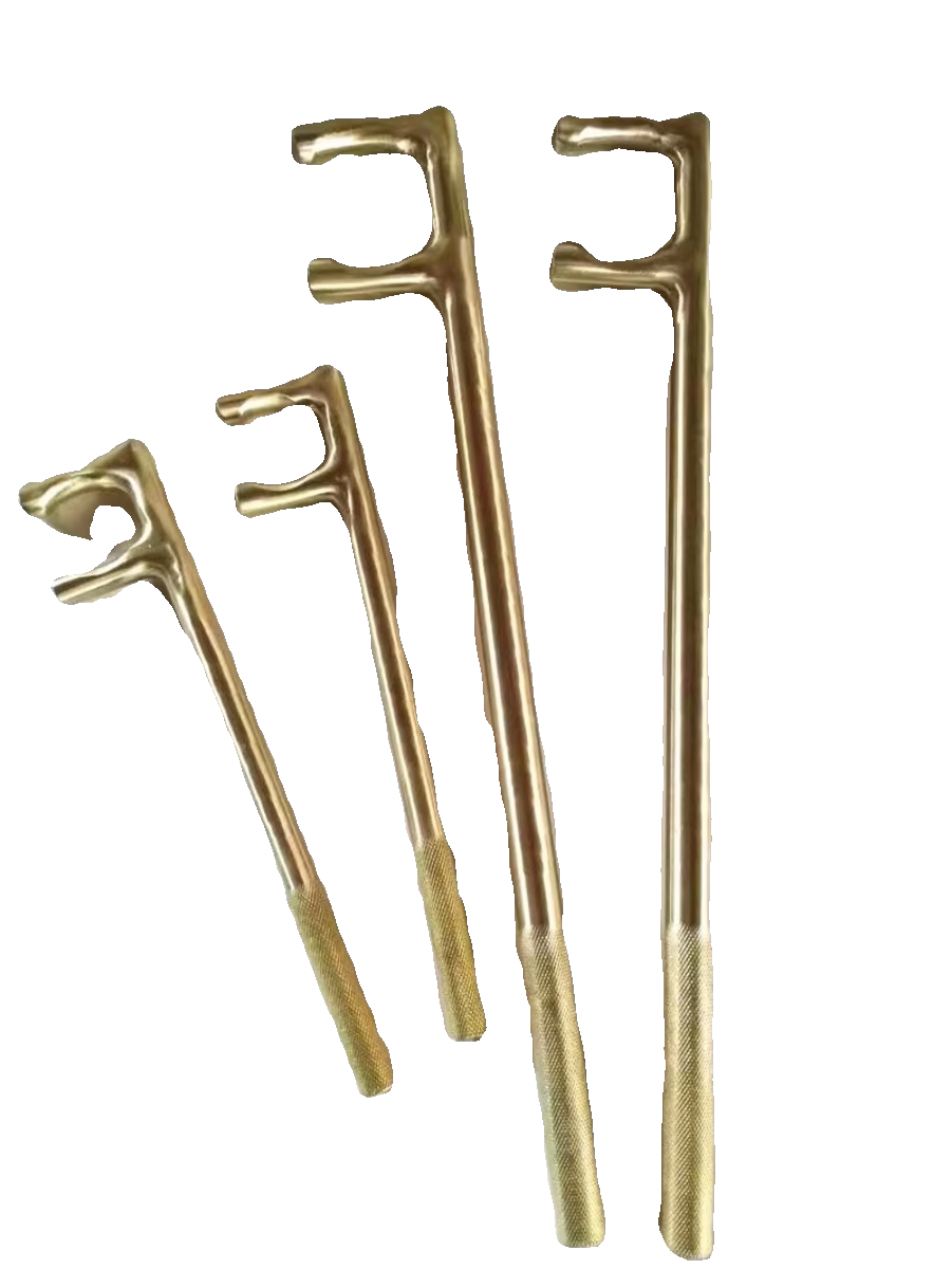 防爆f扳手两爪阀门扳手铜f型阀门扳手防磁f阀门扳手防滑f扳手