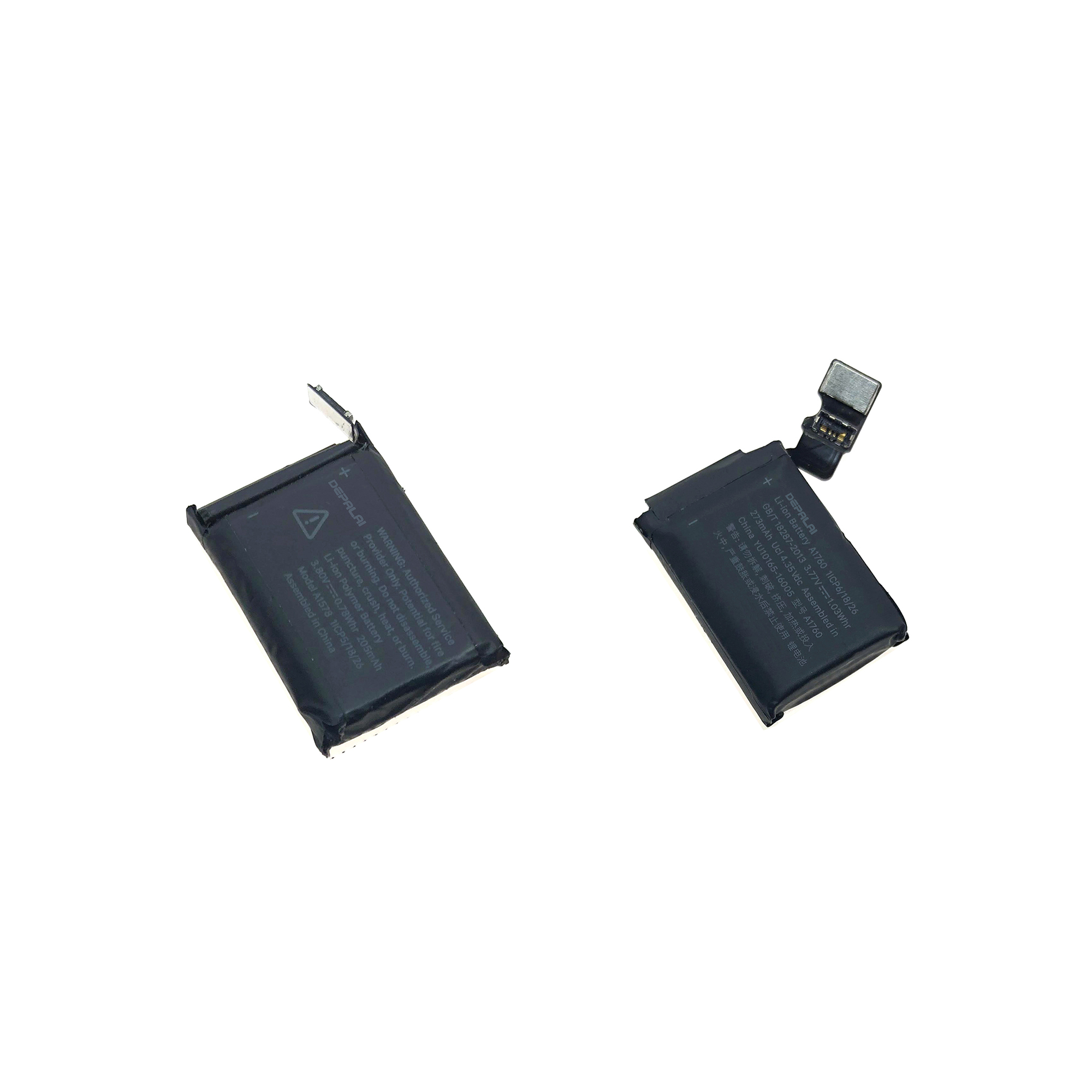 适用于苹果A1578 A1579 A1760 A1761 Series1 Series2手表电池