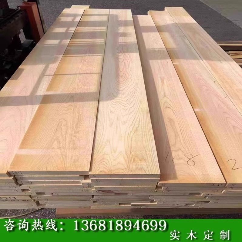 日本桧木料理店吧台木材原木实木方乒乓球拍底板桌面台面菜板砧板