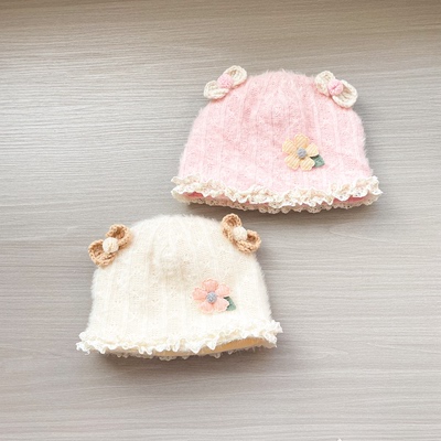 2025冬季新款婴儿胎帽可爱宝宝