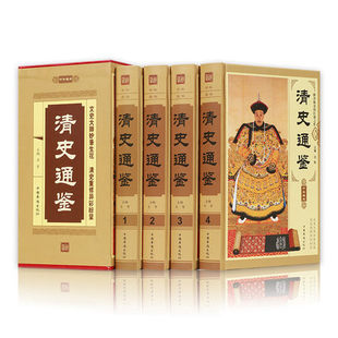 包邮正版 清史通鉴(精装全4册) 华侨出版社 历史 中国史