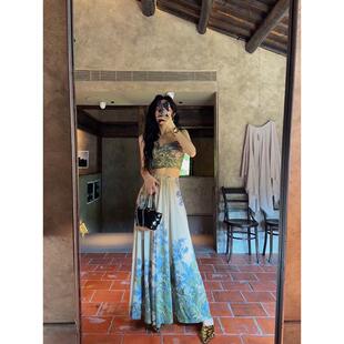 【呼呼严选专享】【泰兰德】今年流行的夏装套装半身裙子吊带上衣